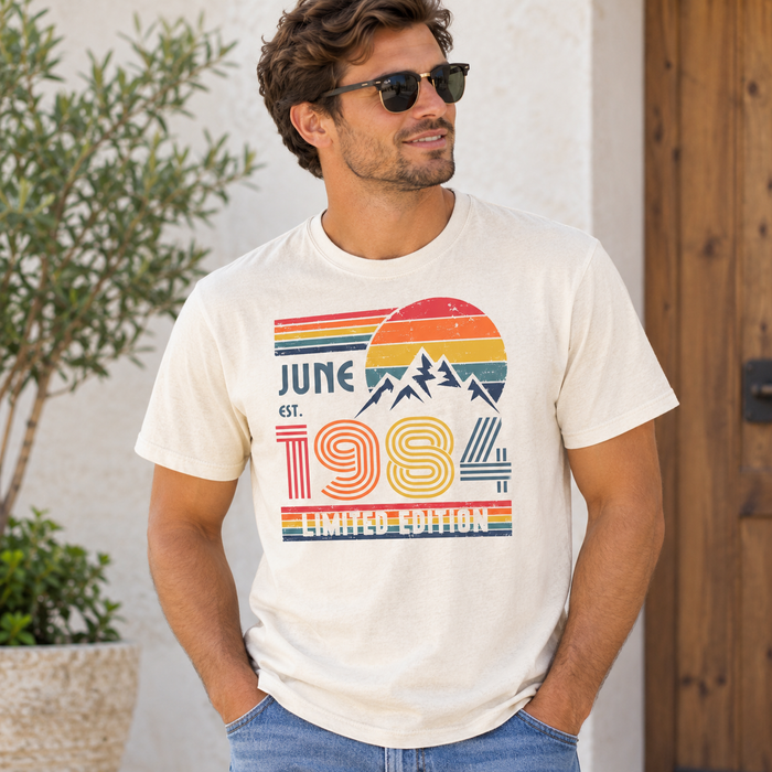 Personalized 1978 Birthday T-Shirt – Custom Birth Year & Name